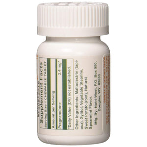 Light Gray Nutri West Total Pregnenolone - 90 Chewable Tablets