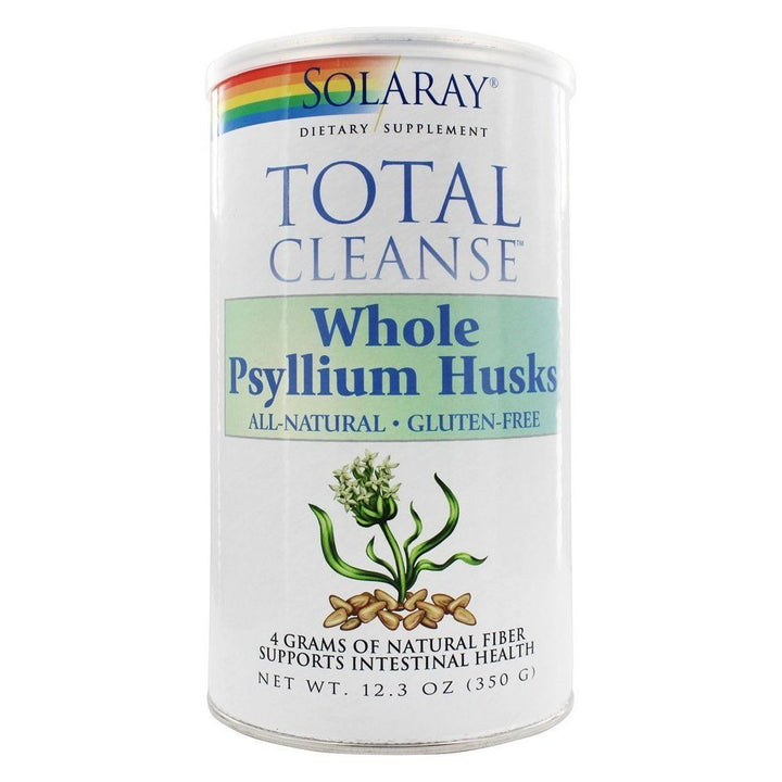 Solaray Total Cleanse Whole Psyllium Husks Unflavored - 350 g