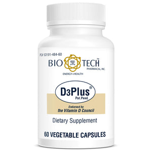 Bio-Tech Pharmacal D3 Plus (60 Count) - The Oasis of Health