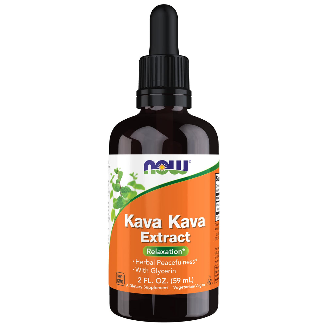 Black Now Foods Kava Kava Extract Liquid 2oz - 4893