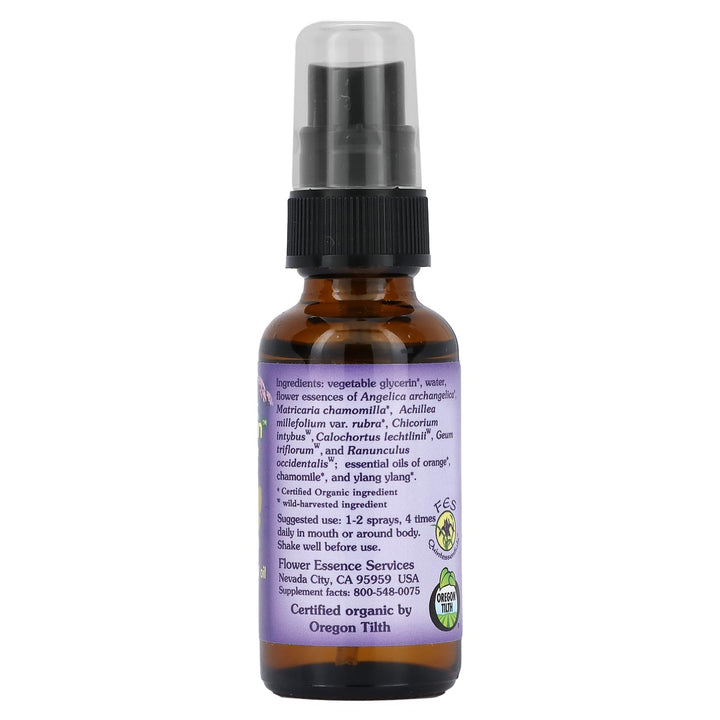 Flower Essence Services Kinder Garden™, Non-Alcohol Formula, 1 oz, (30 mL)