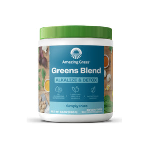 Dim Gray Amazing Grass Green Superfood Alkalize & Detox Simply Pure 240g 30 Servings