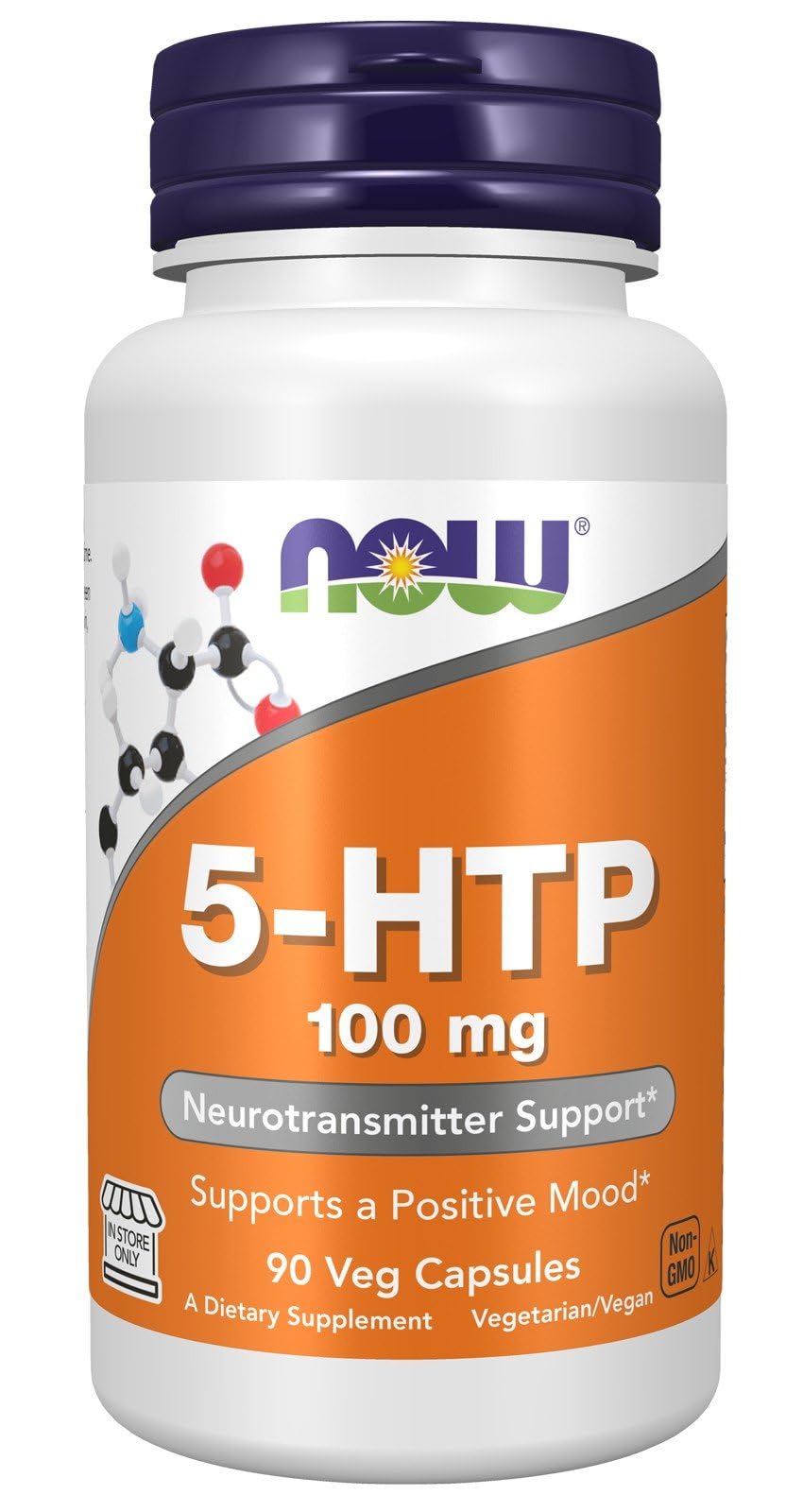 Now Foods 5-HTP 100mg 90 VegCap
