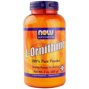 NOW Foods Sports L-Ornithine - 8 oz - The Oasis of Health