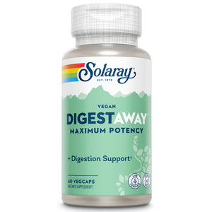 SOLARAY Super Digestaway Plant Enzymes, Veg Cap (Btl-Plastic) | 60ct  35754
