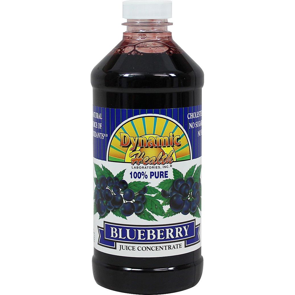 Dynamic Health Blueberry Concentrate, Glass, 16 fl oz (473 ml)