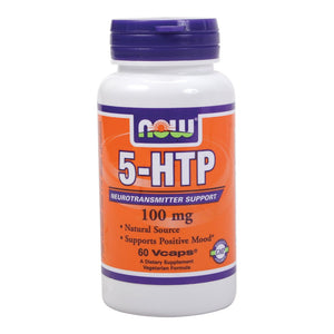 Now Foods 5-HTP 100 mg 60 Vcaps - 0105 - The Oasis of Health