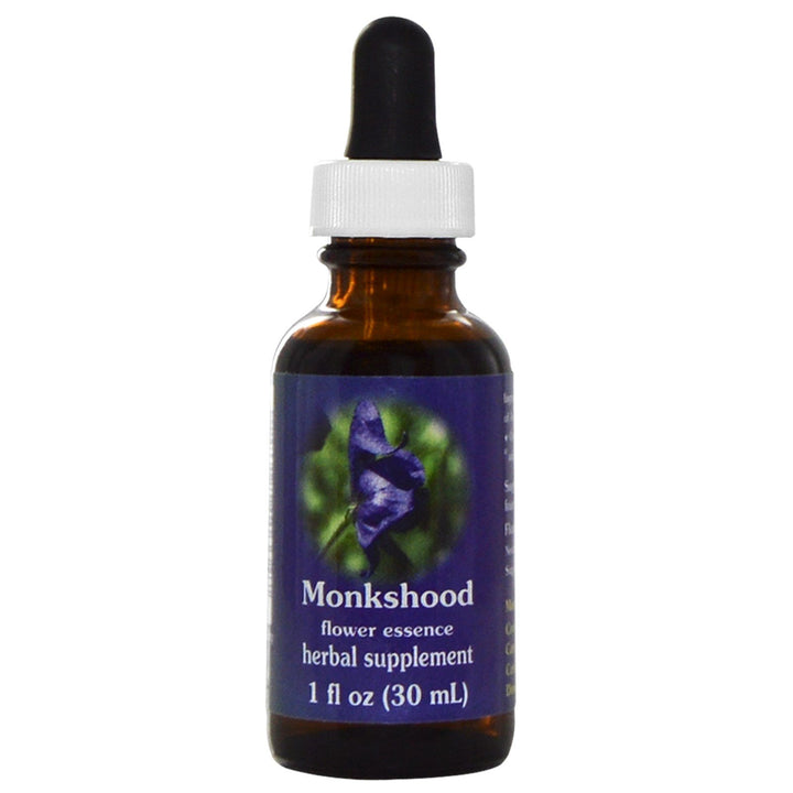 Flower Essence Range of Light Monkshood Supplement Dropper - 1 fl oz