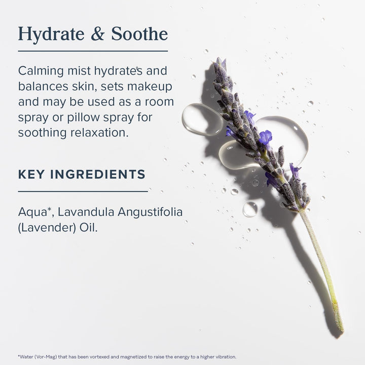 HERITAGE PRODUCTS Flower Water Lavender w/Atomizer 4 OZ