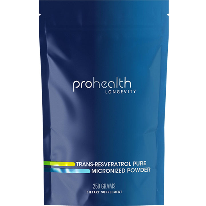 Trans-Resveratrol Pure Micronized Powder by ProHealth - 250 grams