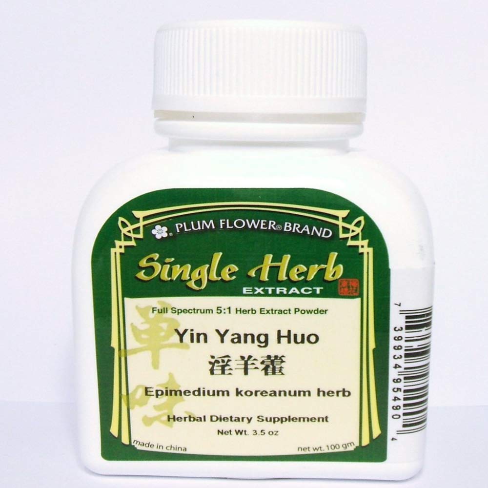 Plum Flower Horny Goat Weed Herb Extract Powder, Yin Yang Huo, 3.5 ounce by MayWay