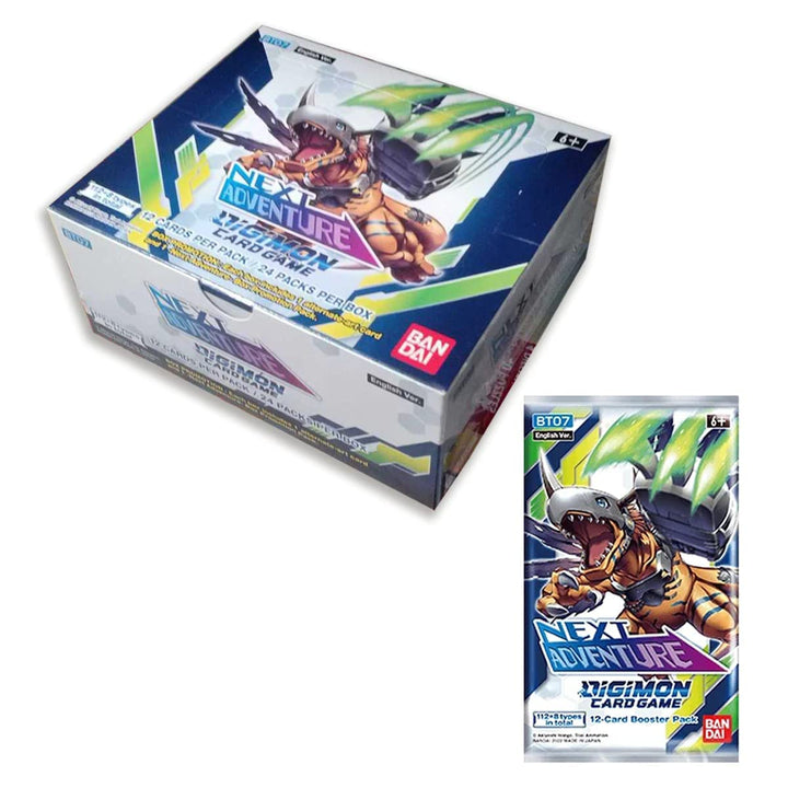 Digimon Card Game: Next Adventure Booster Box BT07