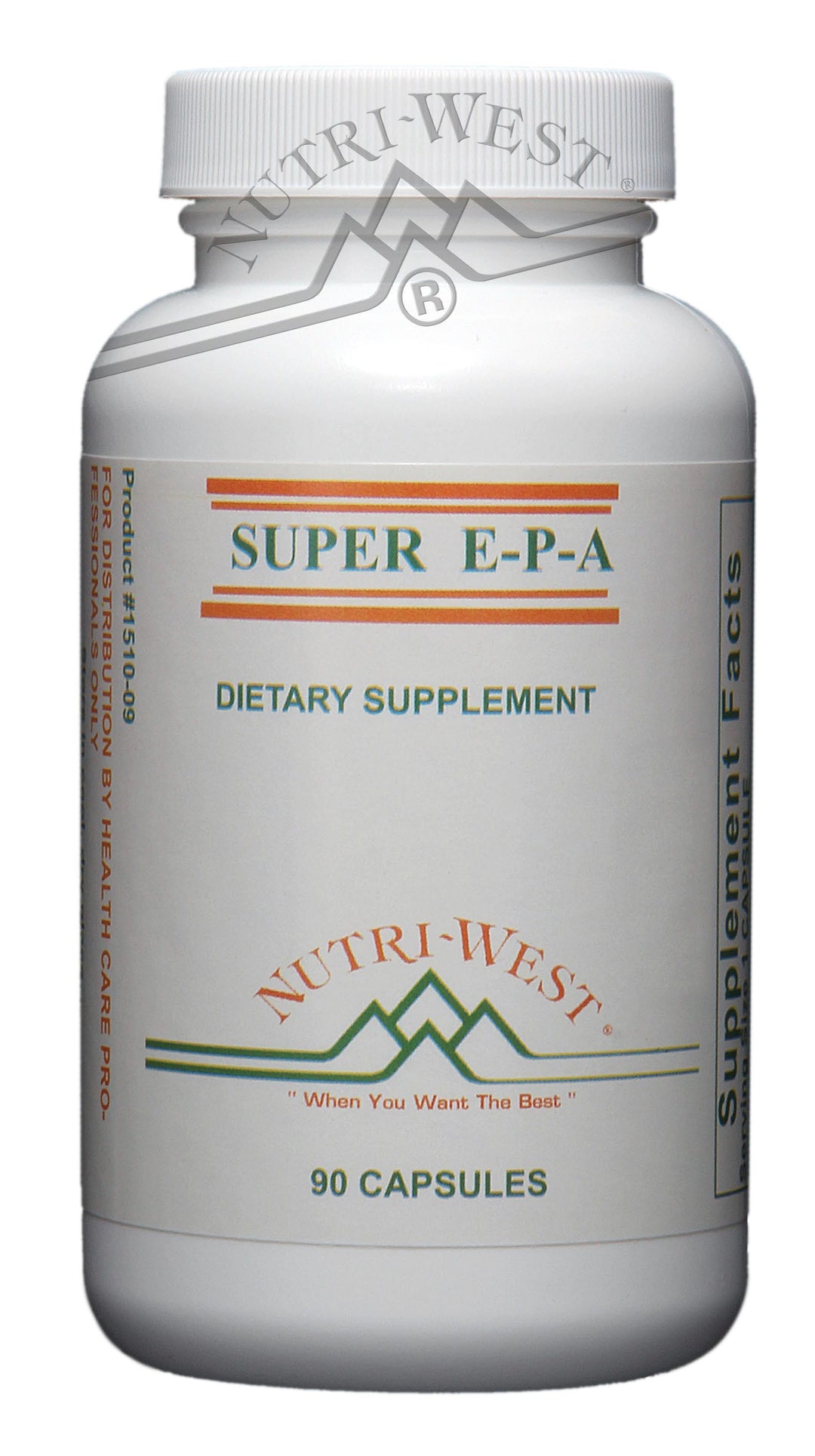 Nutri-West - Super EPA - 90 Capsules - The Oasis of Health