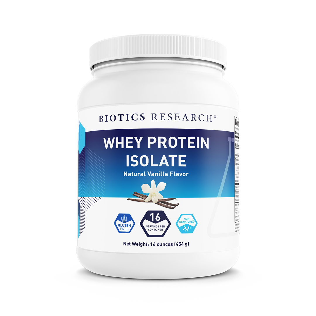 Biotics Research Whey Protein Isolate Unflavored &amp; Unsweetened - The Oasis of Health