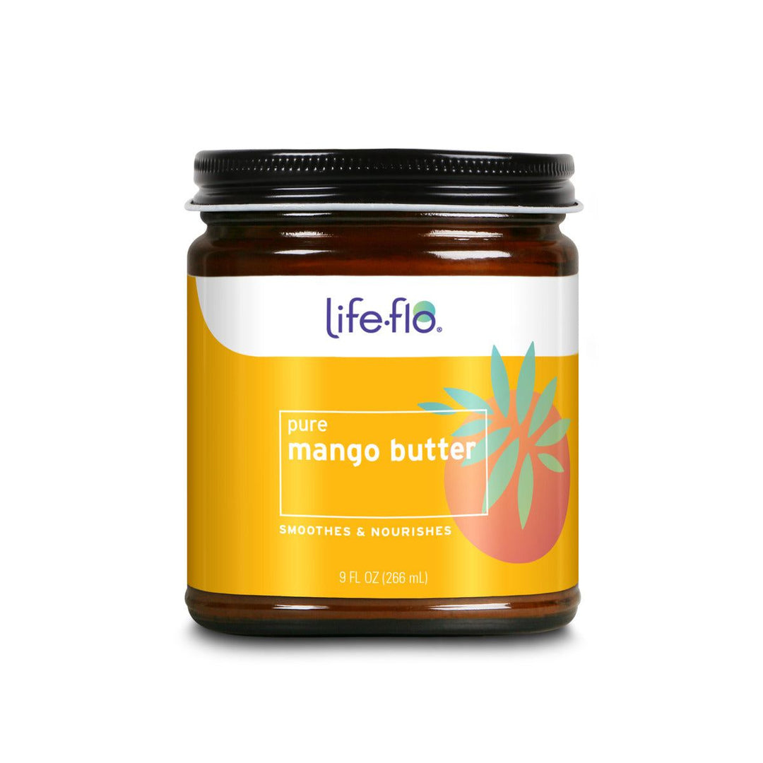 LIFE FLO MANGO BUTTER,PURE, 9 OZ