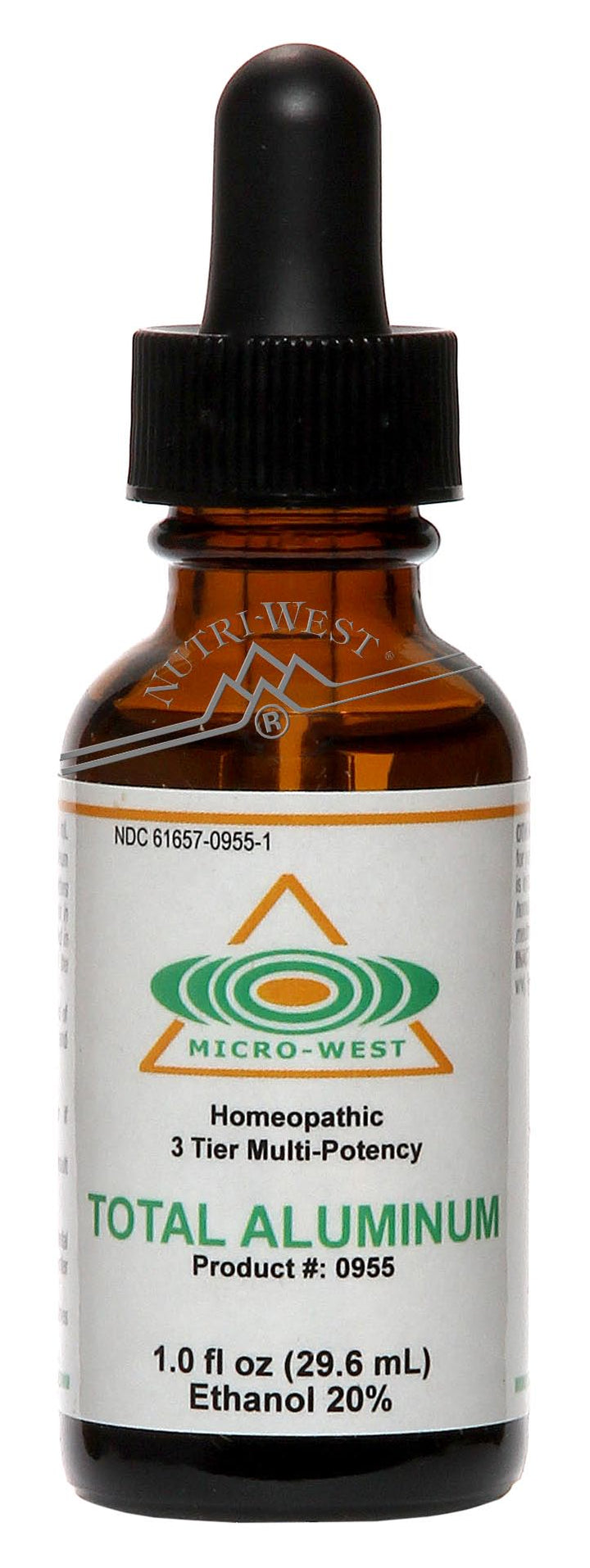 Nutri-West - Total Aluminum (Homeopathic) - 1 oz - The Oasis of Health