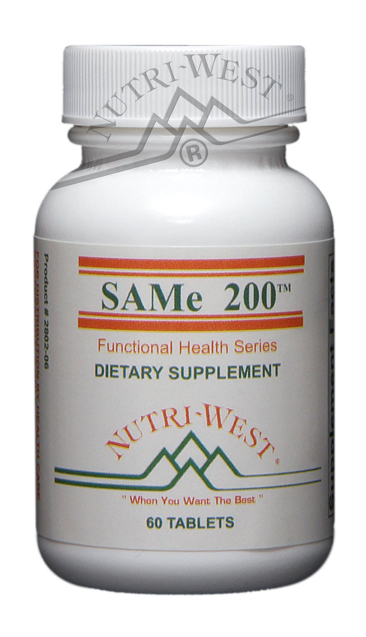 Nutri-West - SAMe 200 - 60 Tablets - The Oasis of Health