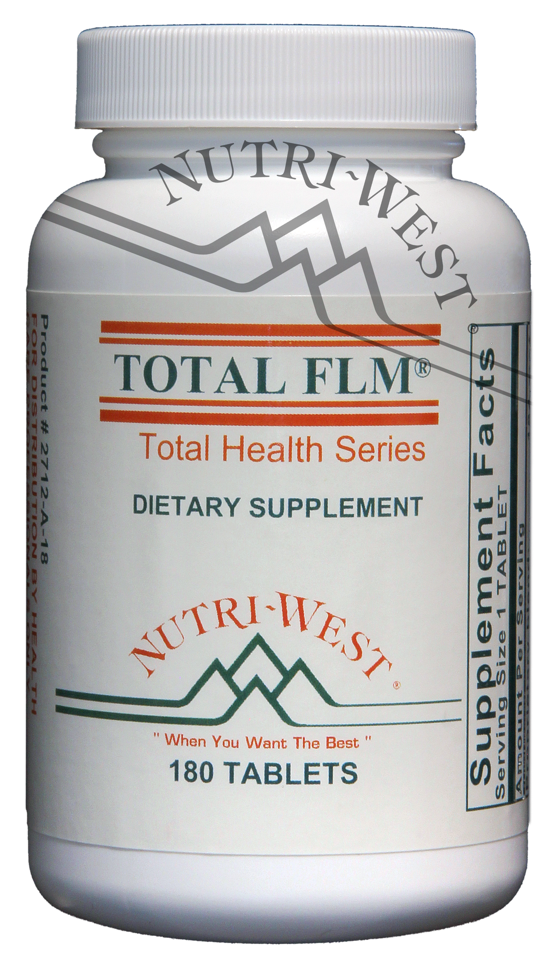 Nutri-West - Total FLM - 180 Tablets - The Oasis of Health
