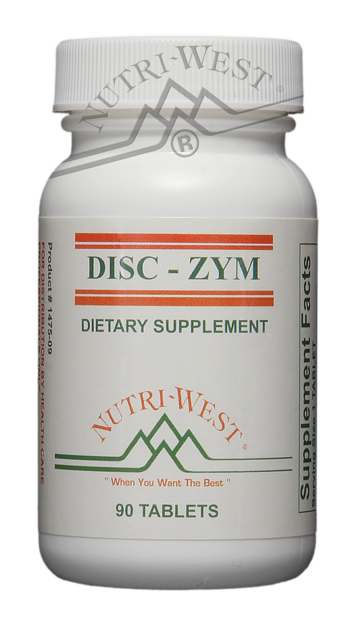 Nutri-West - Disc-Zym - 90 Tablets - The Oasis of Health