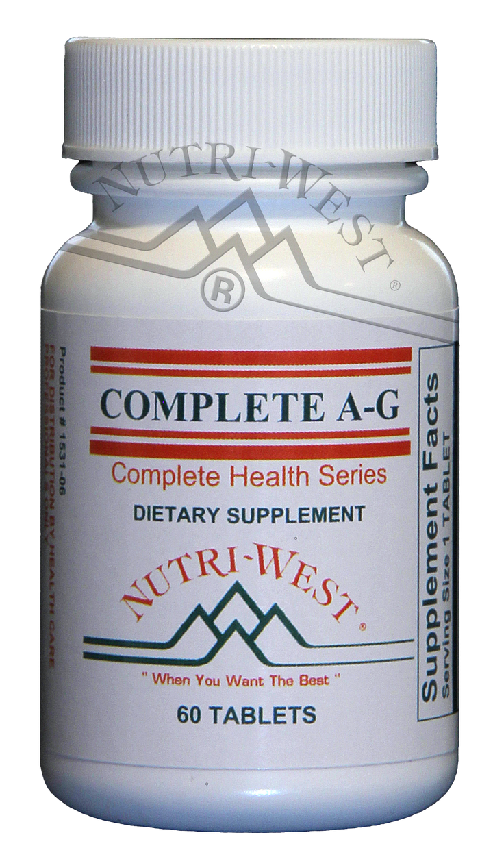 Nutri-West - Complete A-G - 60 Tablets - The Oasis of Health