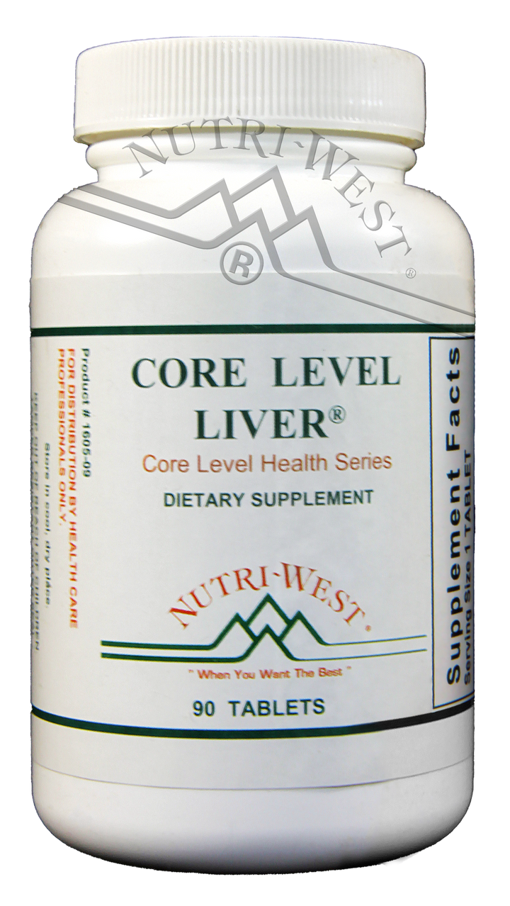 Nutri-West - Core Level Liver - 90 Tablets - The Oasis of Health
