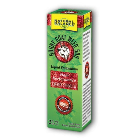 Natural Balance Horny Goat Weed 500 500 mg 2 fl oz Liq