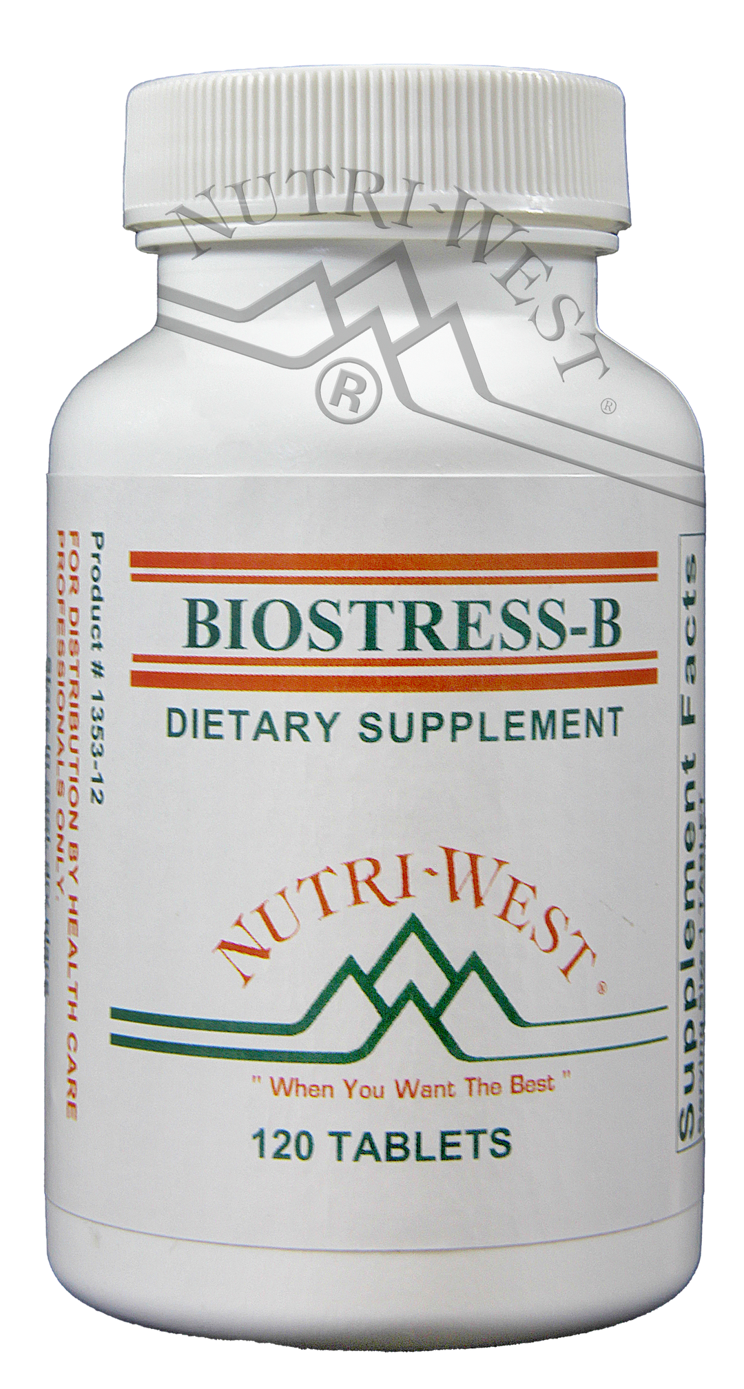 Nutri-West - Biostress-B - 120 Tablets - The Oasis of Health