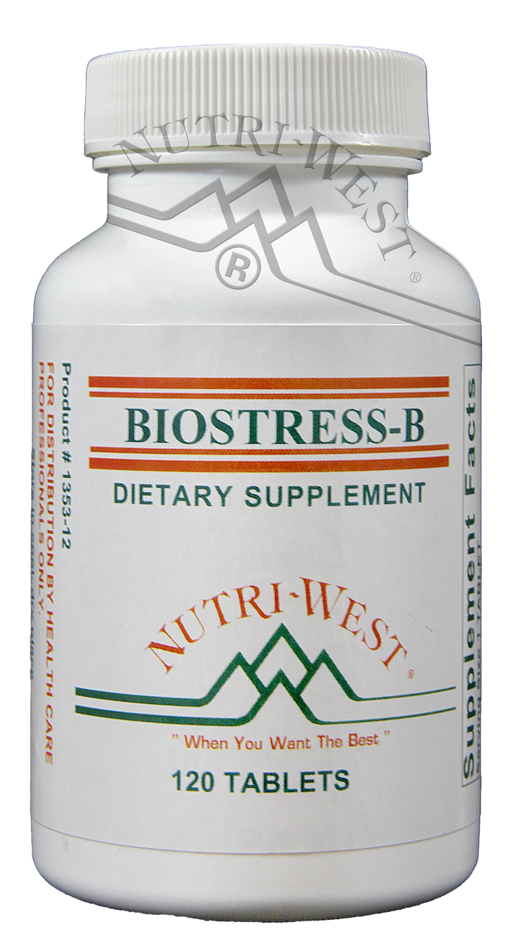 Nutri-West - Biostress-B - 120 Tablets - The Oasis of Health