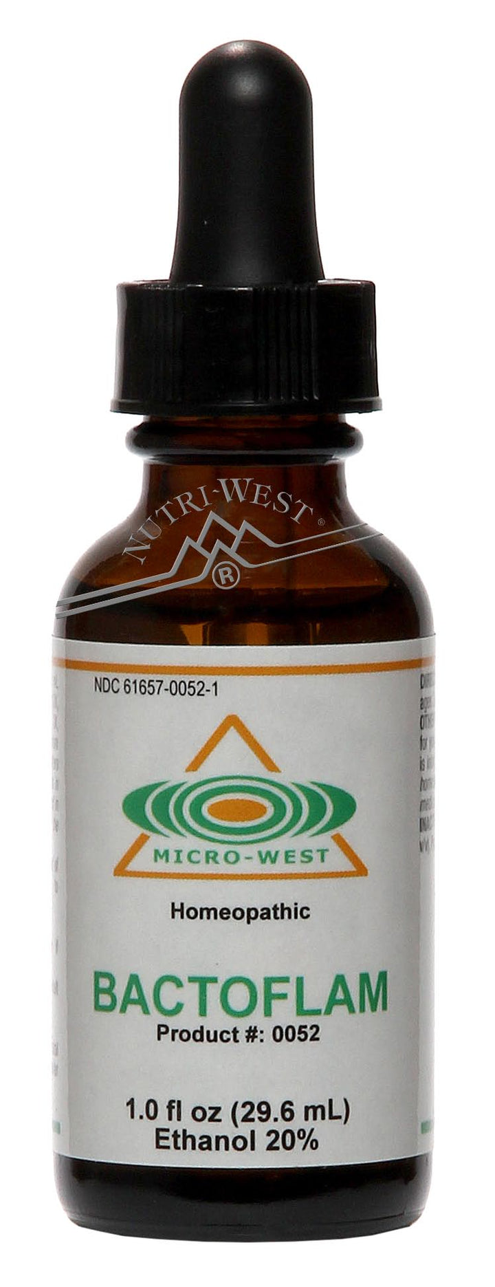 Nutri-West - Bactoflam (Homeopathic) - 1 oz - The Oasis of Health