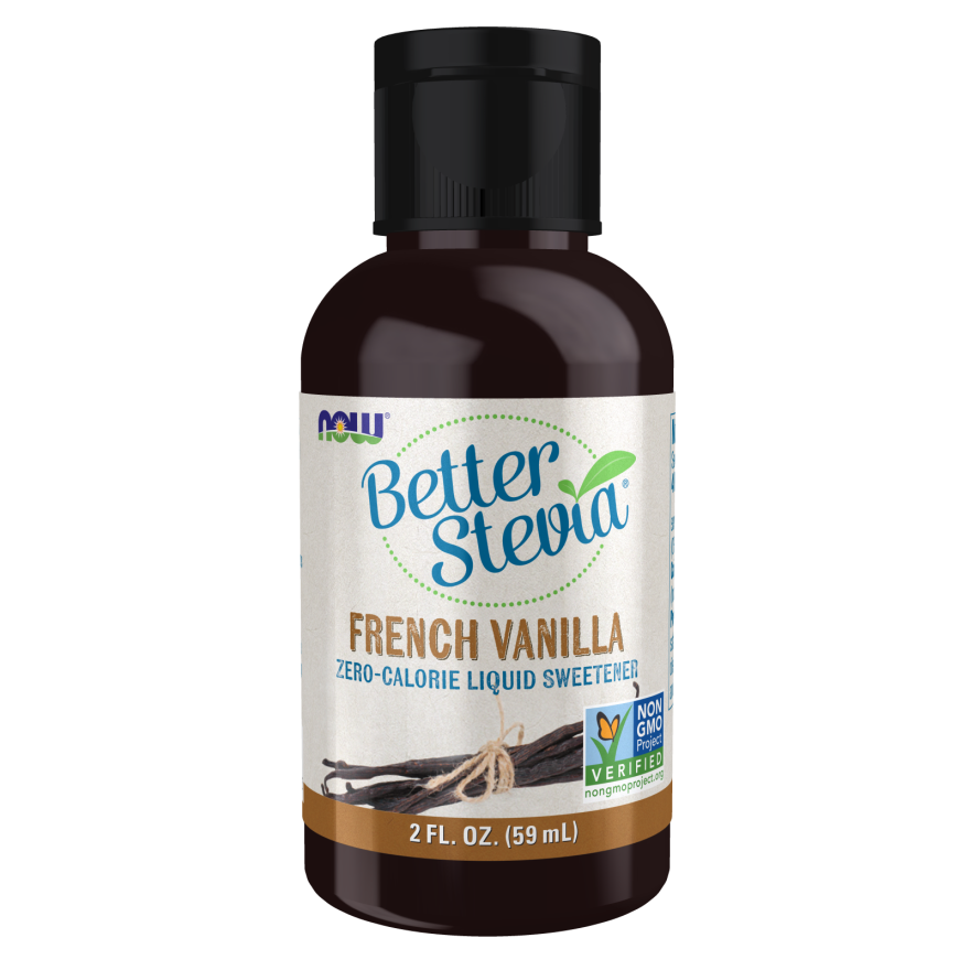 Now Foods Betterstevia Liquid French Vanilla 2oz - 6979 - 5 Pack