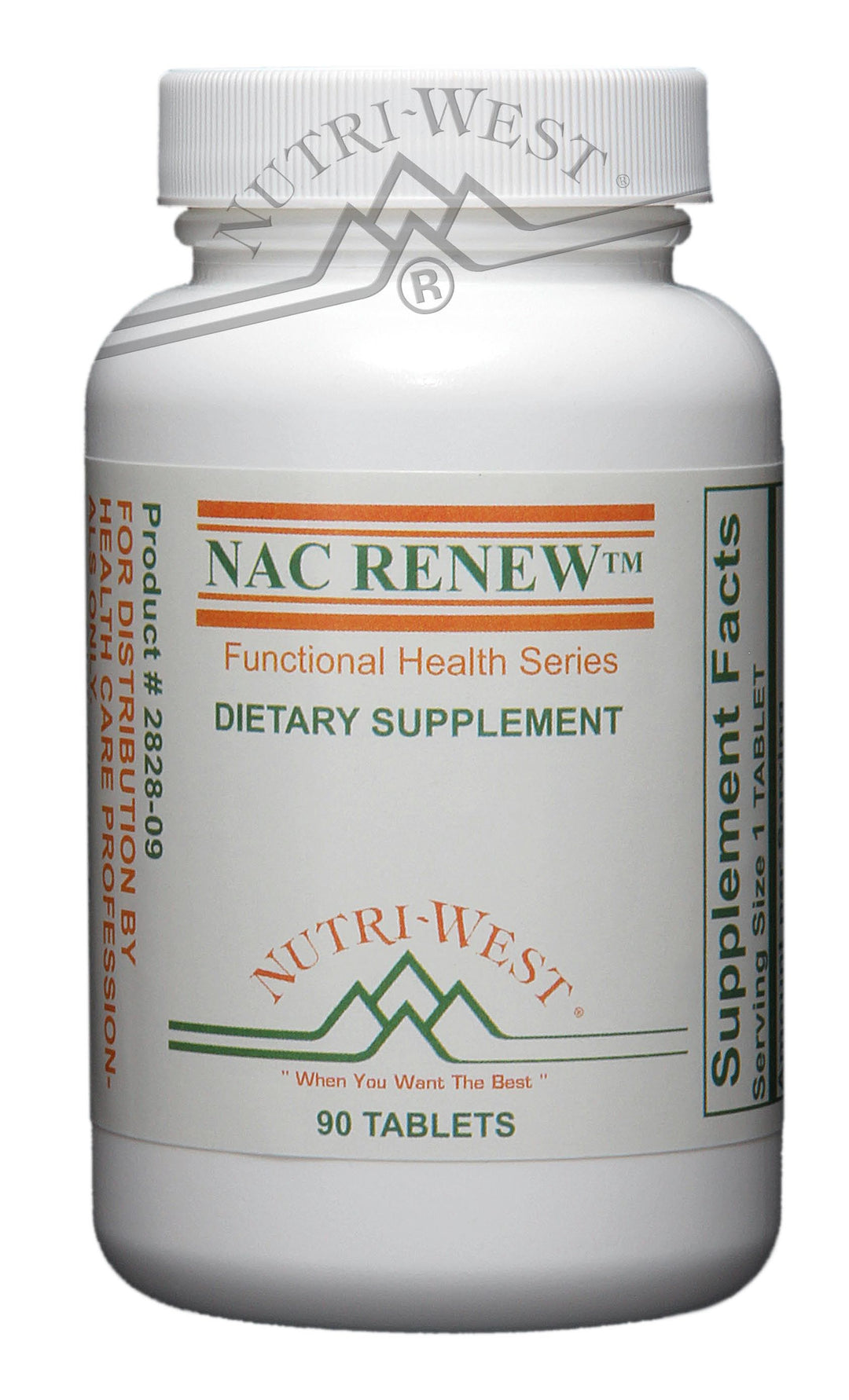 Nutri-West - NAC Renew - 90 Tablets - The Oasis of Health