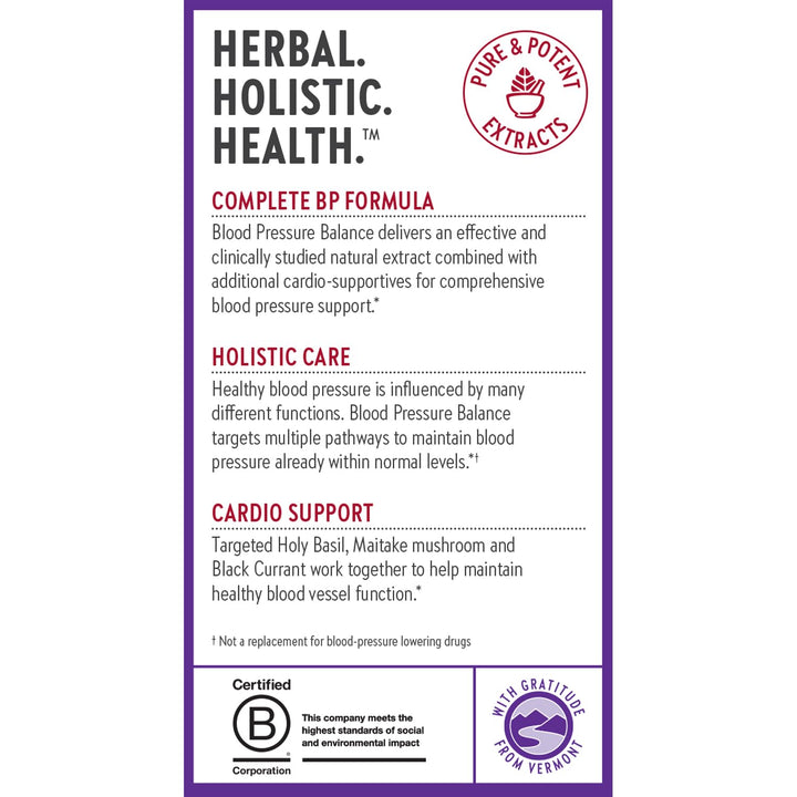 New Chapter Blood Pressure Supplement Take Care with Organic, Vegan Grapeseed + Black Currant + Non-GMO Ingredients, 30 Count
