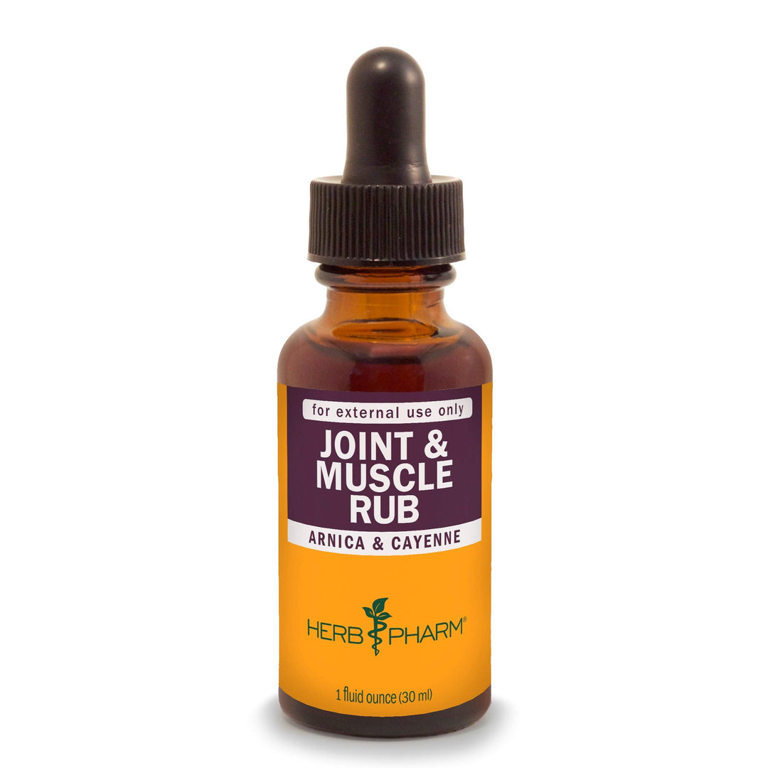 Herb Pharm Joint and Muscle Warming Rub with Cayenne Extract - 1 Ounce
