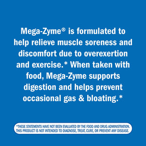 Enzymatic Therapy Mega-Zyme Tablets - 200 Count - The Oasis of Health