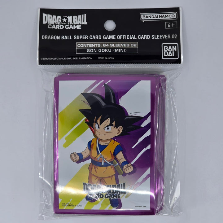 Son Goku (Mini) Dragon Ball Super TCG: Official Sleeves 02 (64 Sleeves)