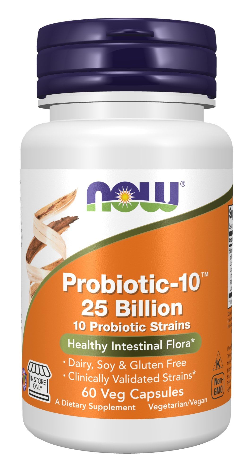 NOW Foods Probiotic-10 25 Billion 60 VegCap
