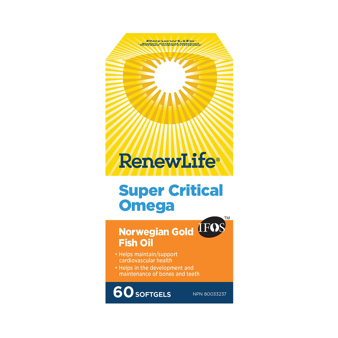Renew Life Norwegian Gold Fish Oil Super Critical Omega 3 6 7 9 11