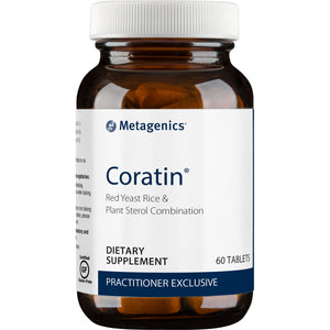 Metagenics Coratin - Red Yeast Rice & Plant Sterol Combination Supplement with Vitamin K2, Calcium and Phosphorus - 60 Tablets - The Oasis of Health
