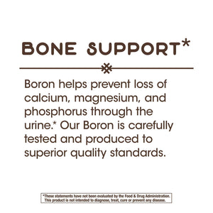 Nature's Way Boron Complex Capsules - Essential Mineral for Bone Health and More - 100 Capsules - The Oasis of Health