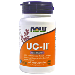 UC II Joint Health Undenatured Type II Collagen 60 VegiCaps (Pack of 2)