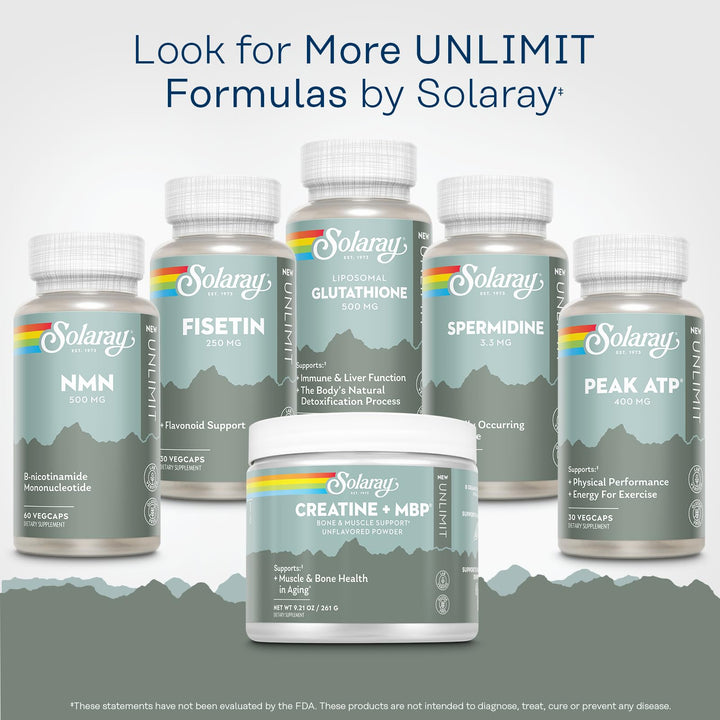 SOLARAY Peak ATP®, 400 mg, 30 VegCaps