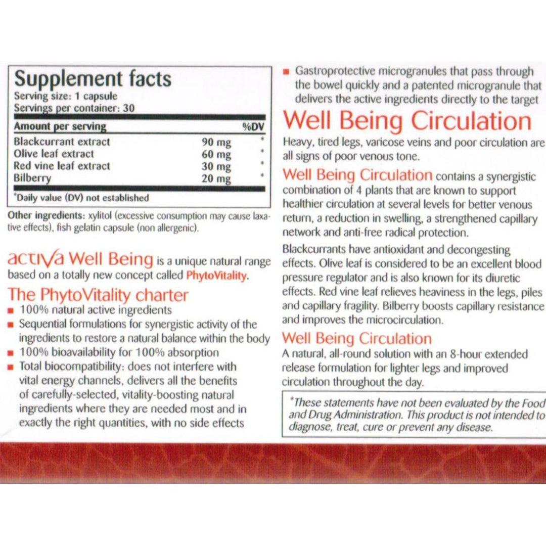 Activa Circulation Well Being 0.5oz