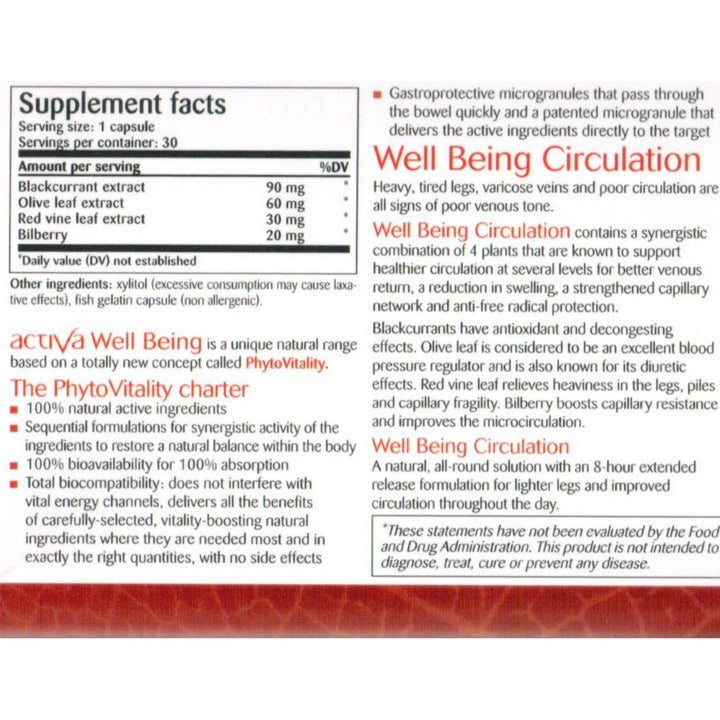 Activa Circulation Well Being 0.5oz