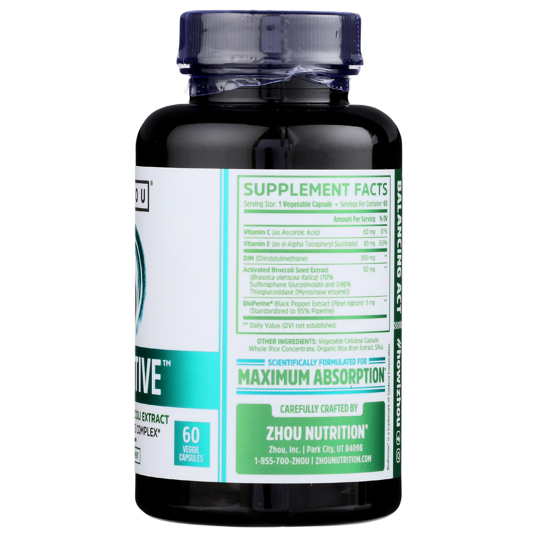 Zhou Nutrition Dim Active 60Ct, 60 Ct
