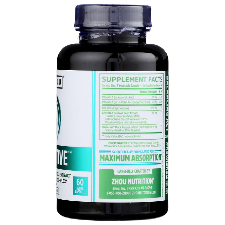 Zhou Nutrition Dim Active 60Ct, 60 Ct