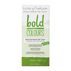 Tints Of Nature - Semi-Permanent Hair Color Bold Green - 2.46 fl. oz. - The Oasis of Health