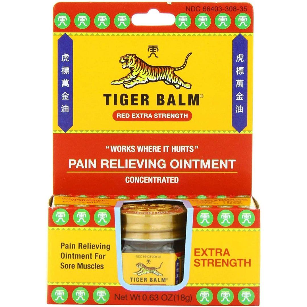 Plum Flower Tiger Balm Balm Extra Strength Red by MayWay