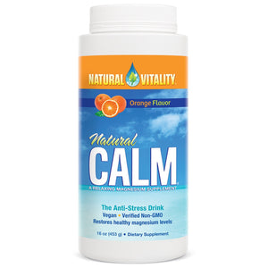 Natural Vitality Vitamin Calm Orange - The Oasis of Health