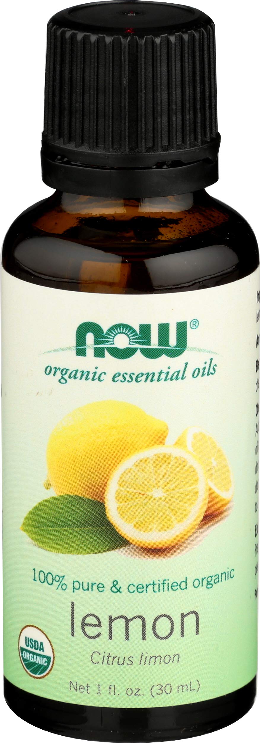 NOW Foods Organic Essential Oils Lemon - 1 fl oz