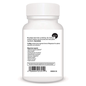Davinci Laboratories Tri-Mag 300mg Magnesium Taurate Glycinate Malate Support Supplement, 120 Capsules - Vegetarian, Non-GMO Ingredients - The Oasis of Health